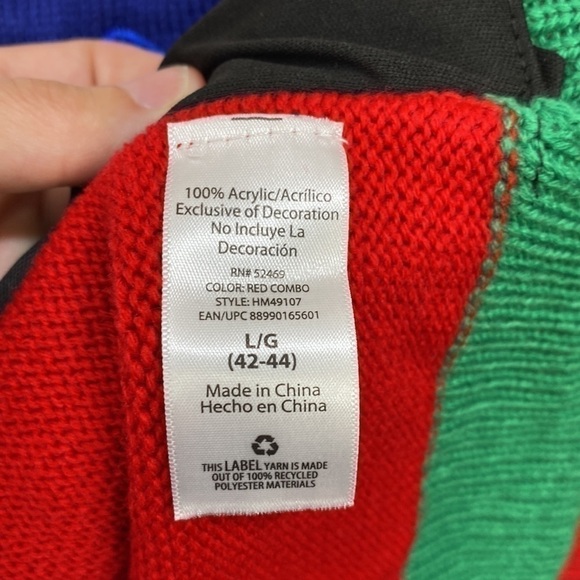 Holiday Time Christmas Cow Light Up Crewneck Sweater Size Large - Picture 5 of 7